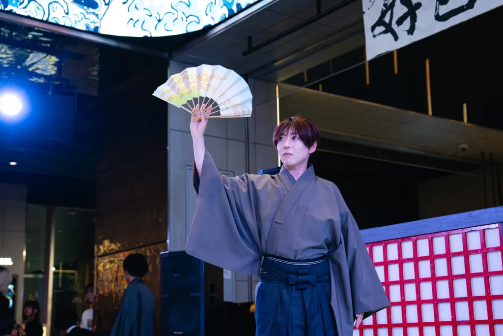Tiawan, first solo performance. (Japanese Dance)