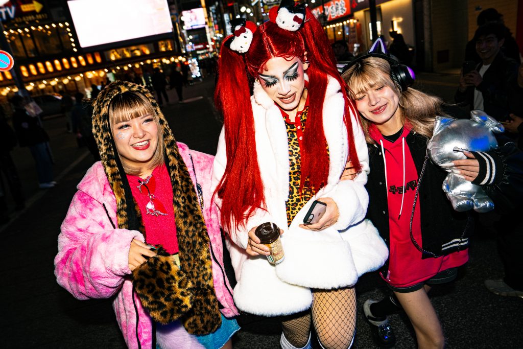 Gyaru in Kabukicho