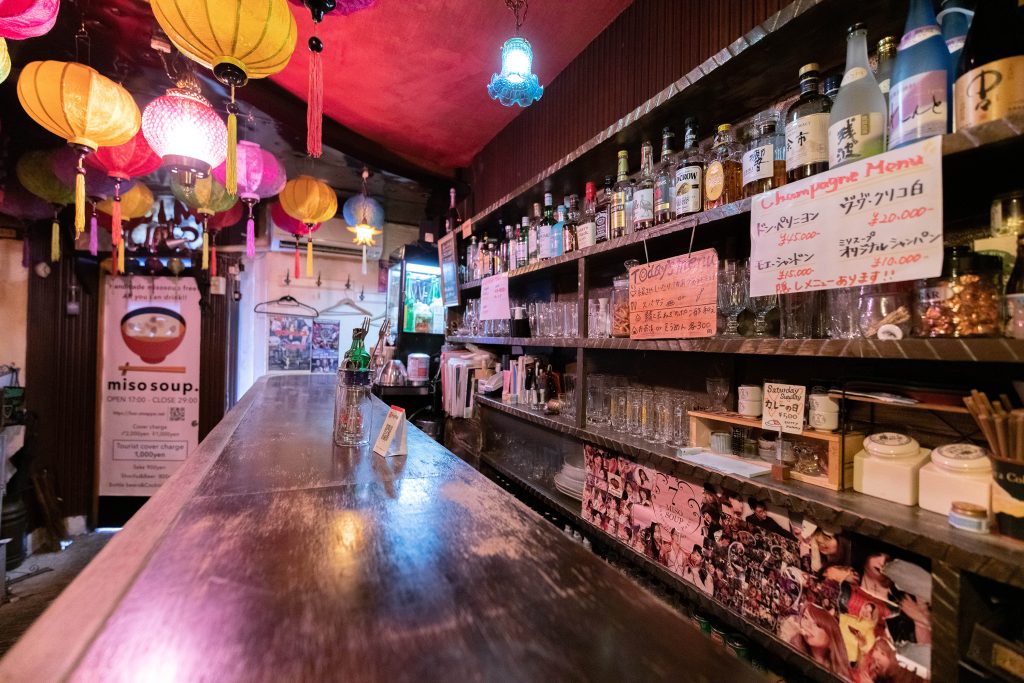 Golden Gai Bar "MISO SOUP" interior